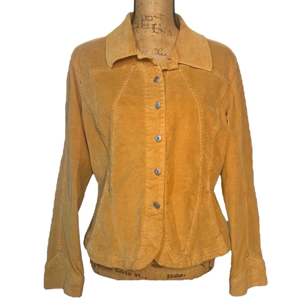 Vintage Golden Corduroy Jacket - A.M.I. - Size XL (Fits like women’s large)